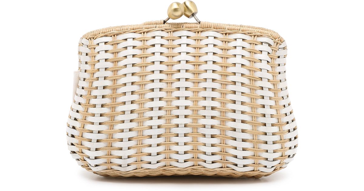 wicker clutch