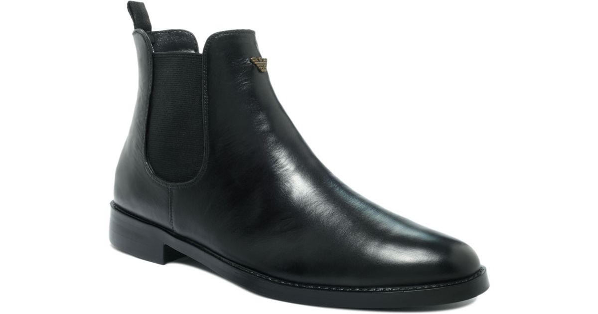 armani chelsea boots