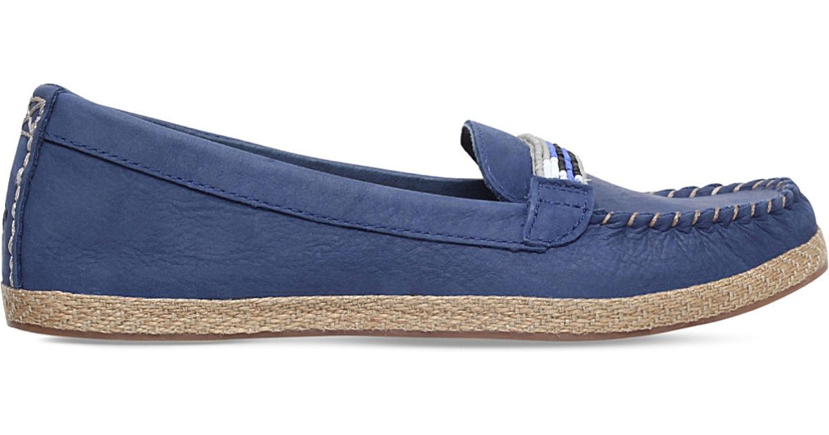 navy blue ugg moccasins