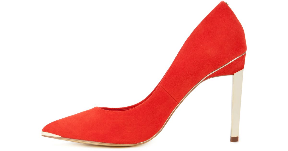 ted baker orange heels
