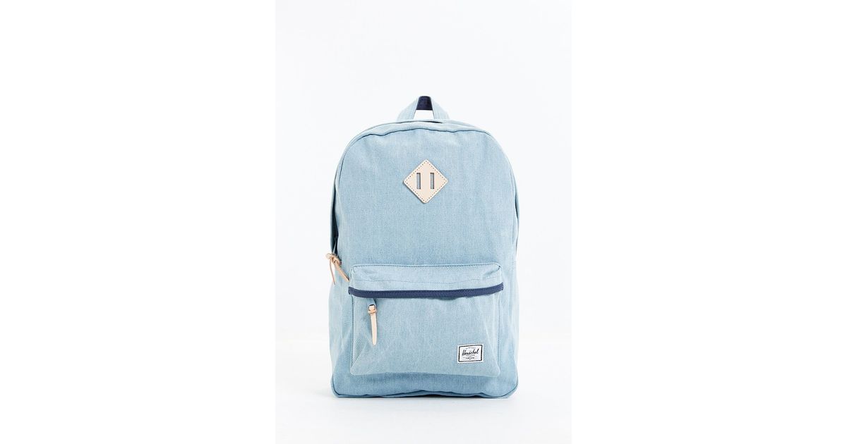 baby blue herschel backpack