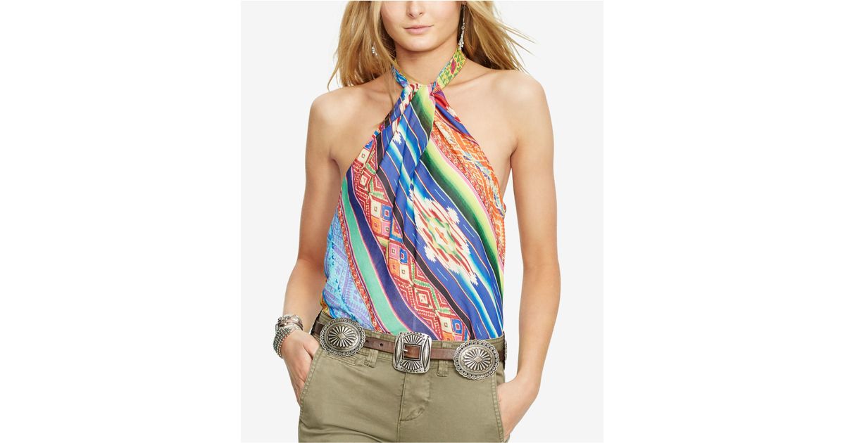 ralph lauren halter top