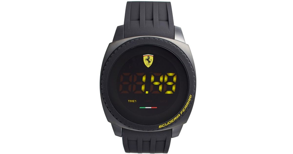 scuderia ferrari digital watch