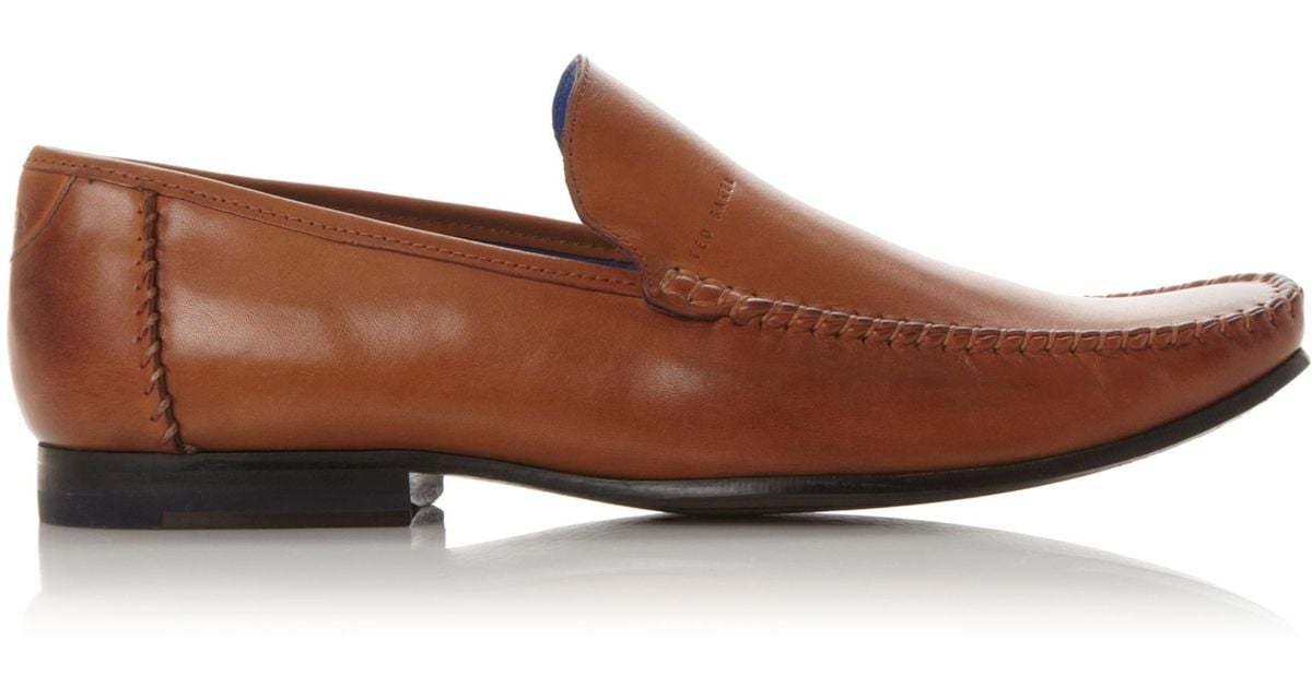 ted baker tan loafers