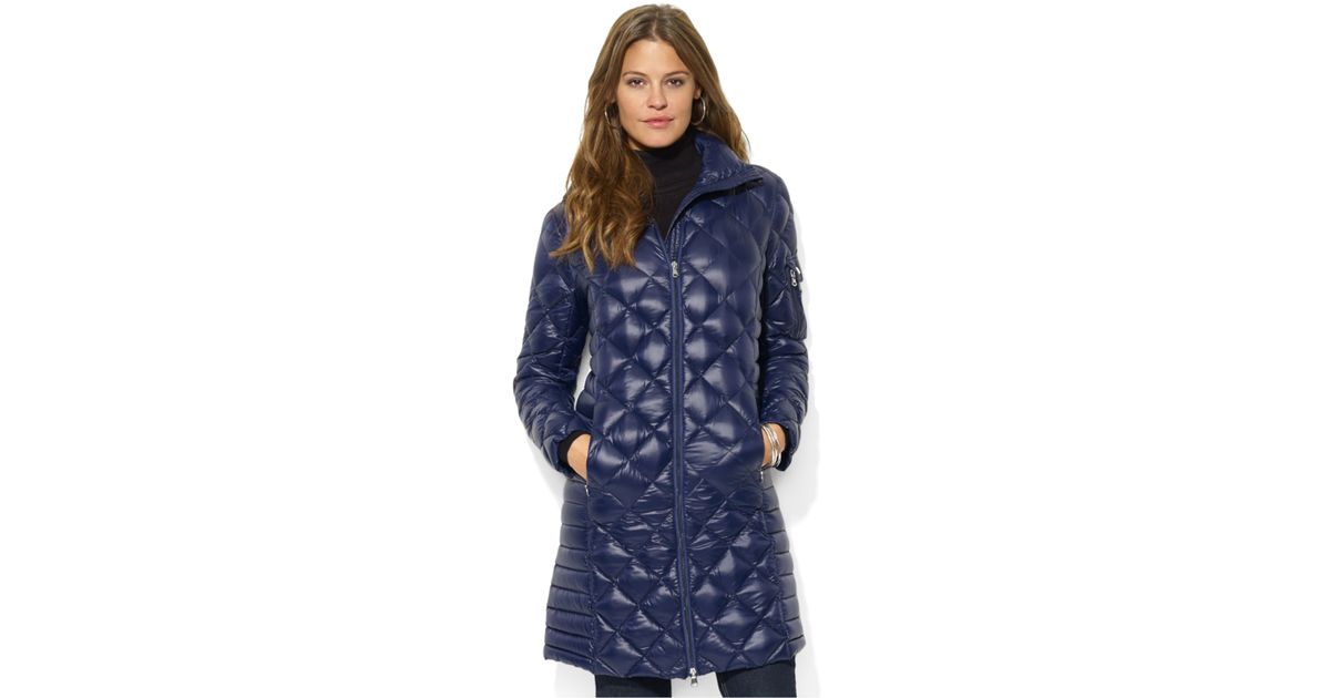 ralph lauren blue puffer