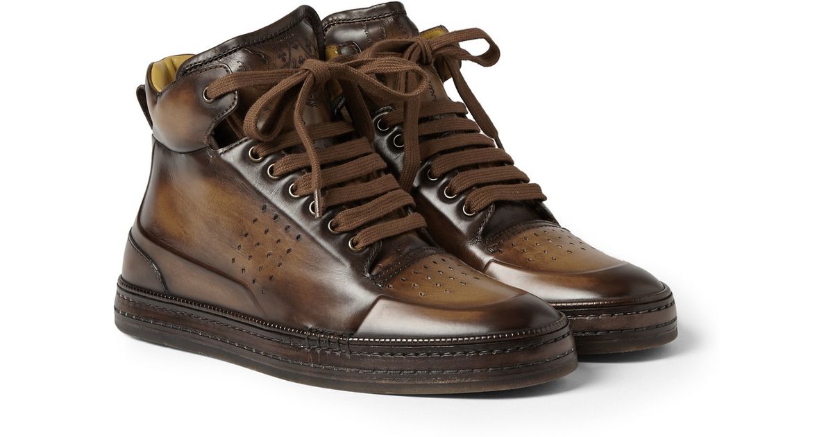 berluti high top sneakers