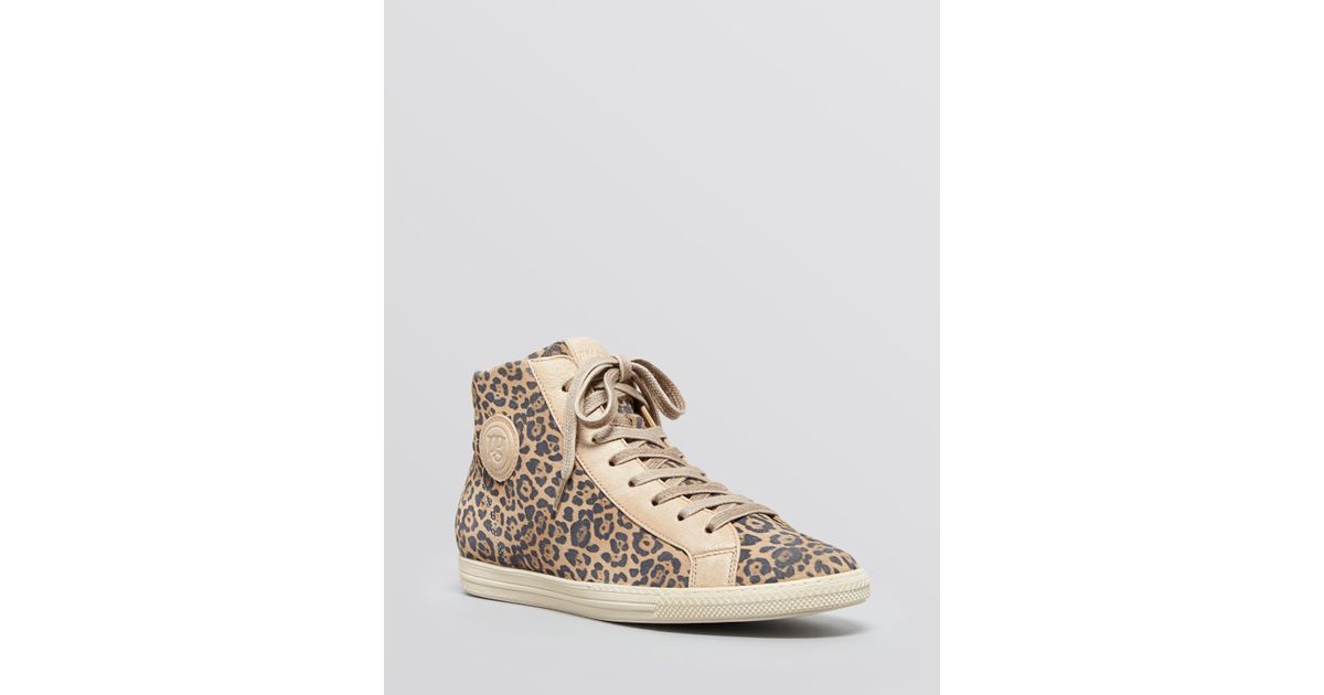 paul green leopard sneakers