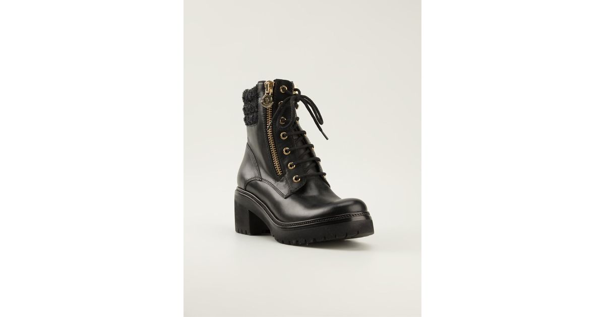 Moncler 'Viviane' Ankle Boots in Black 