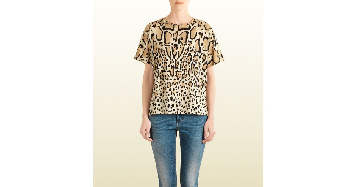 Gucci Leopard Print Shirt Flash Sales, UP TO 55% OFF | www 