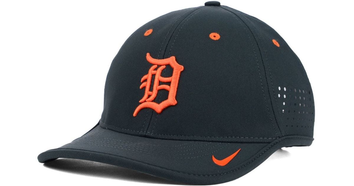 Nike Detroit Tigers Vapor Swoosh Adjustable Cap in Gray for Men | Lyst
