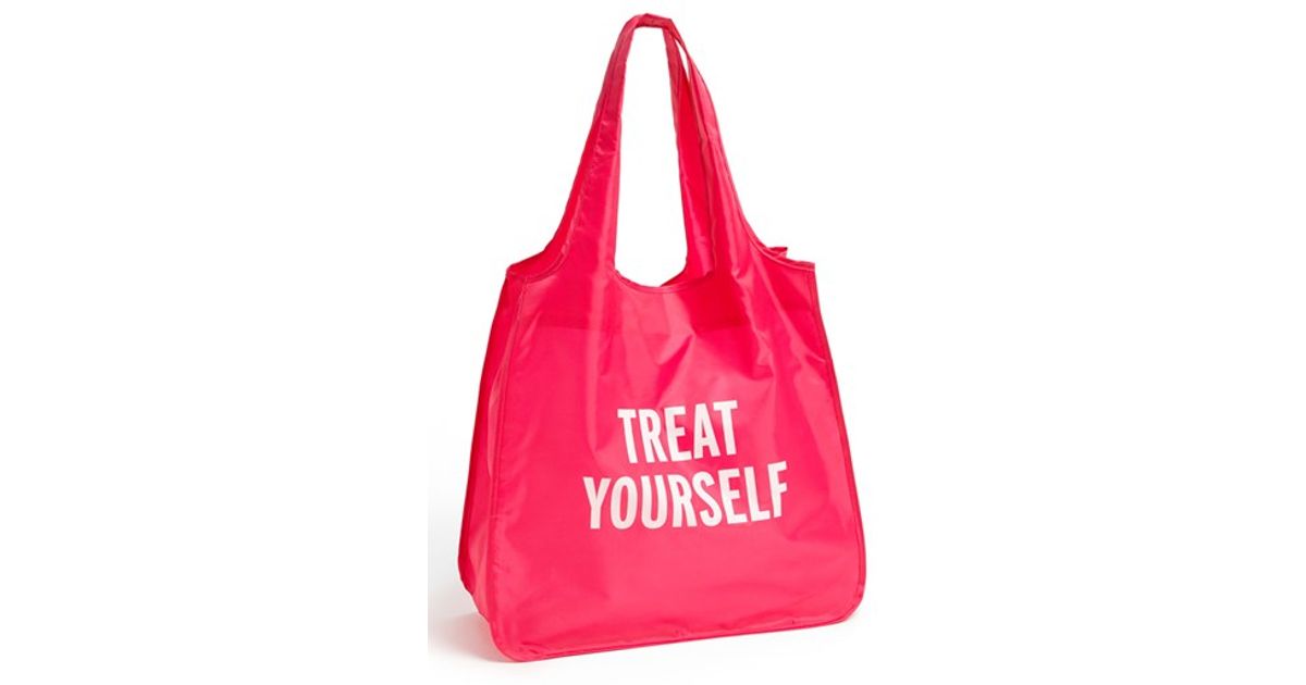 Nordstrom reusable bag Currently, the bags' propylene handles are not recyclable but new bags in the works will have sturdy cotton handles which are recyclable. The retailer will gradually roll out the new, recyclable bags from April through September as its supply of existing bags runs out. Additionally, Nordstrom will transition to fully recyclable gift boxes.