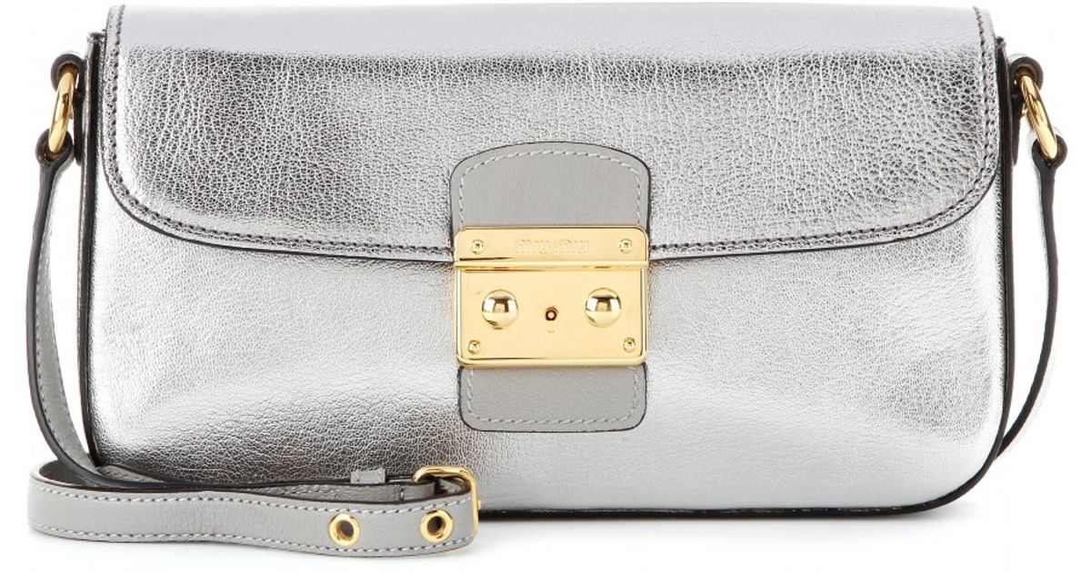 miu miu metallic bag
