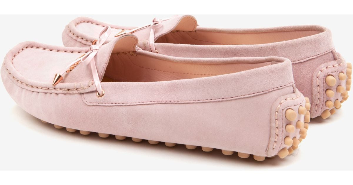 Ted Baker Round Toe Moccasins in Light 