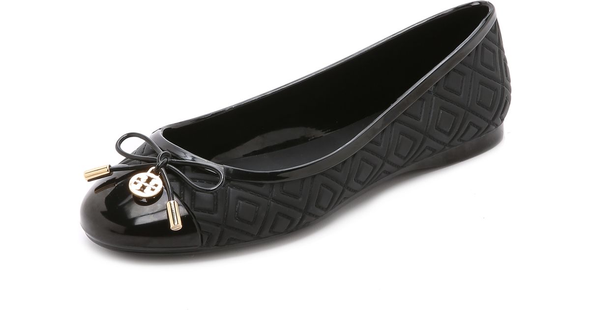 tory burch jelly flats