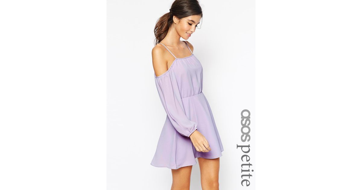 lilac petite dress