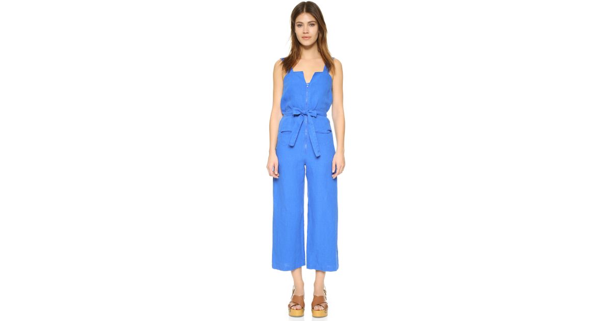 Rachel Comey Bend Jumpsuit in Blue | Lyst