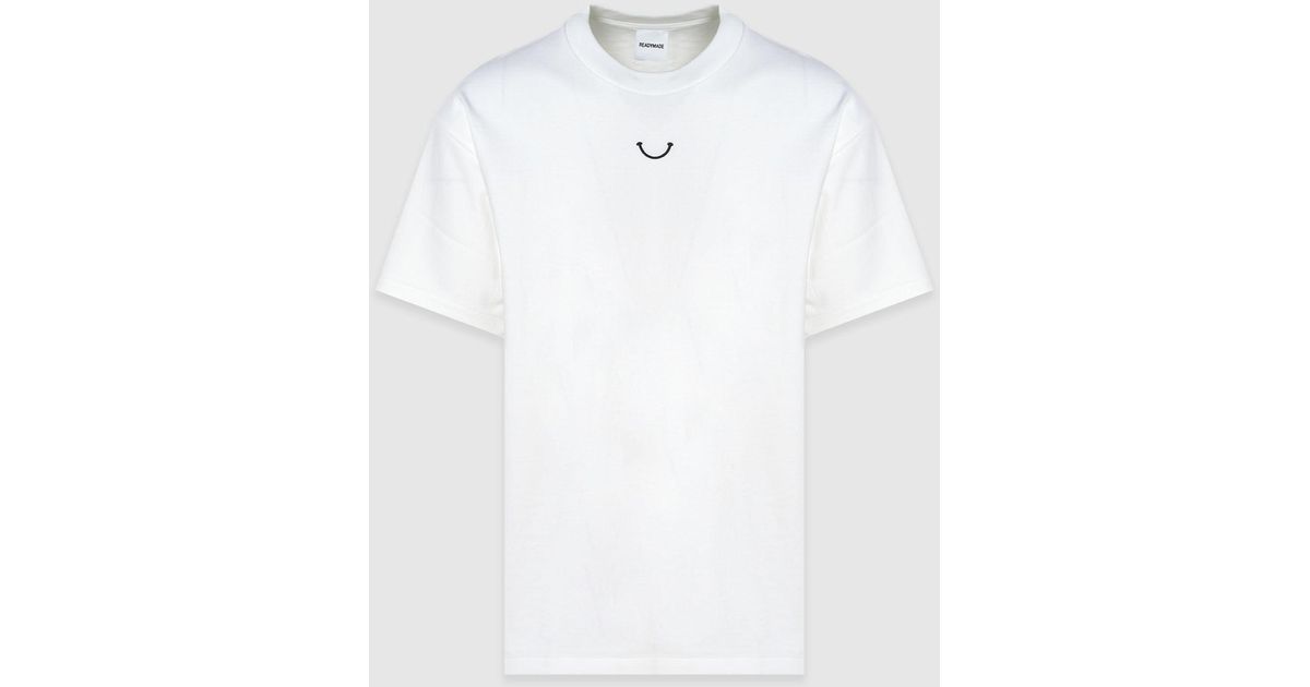 READYMADE Smile T-shirt in White for Men | Lyst