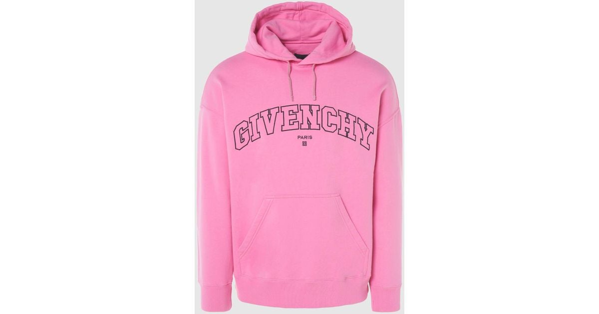Givenchy pink hoodie new arrivals