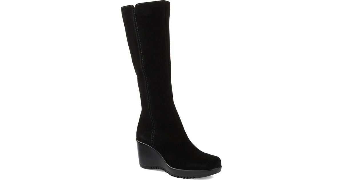 wedge tall boots canada