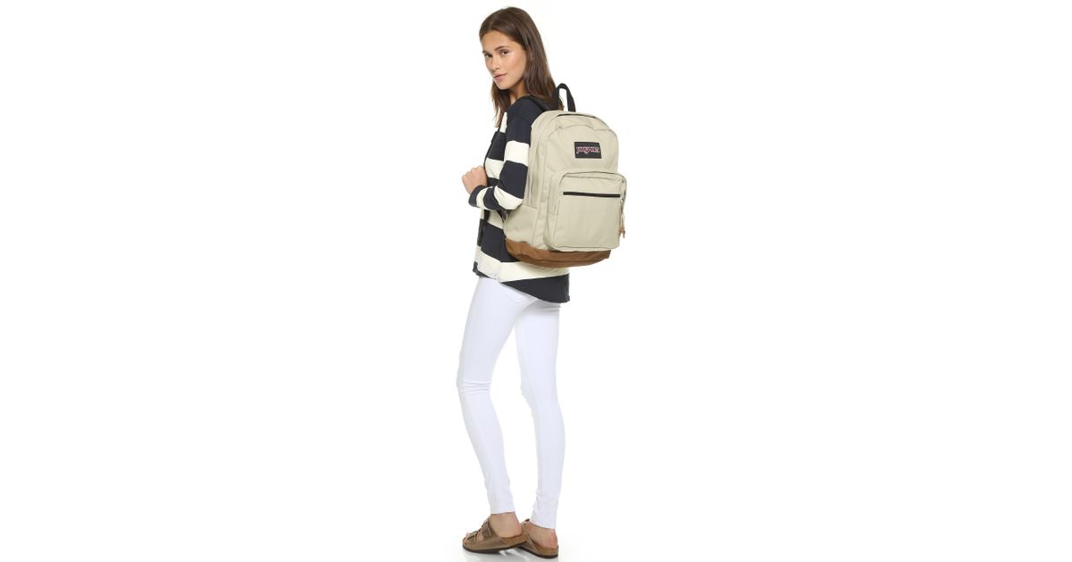 jansport right pack beige