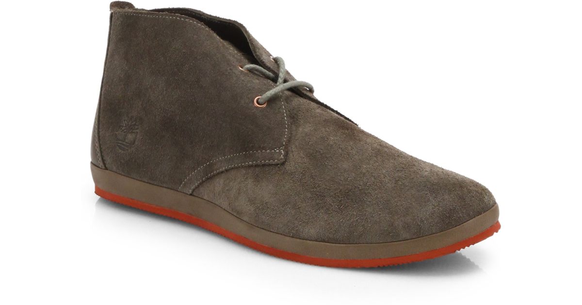timberland suede chukka boots