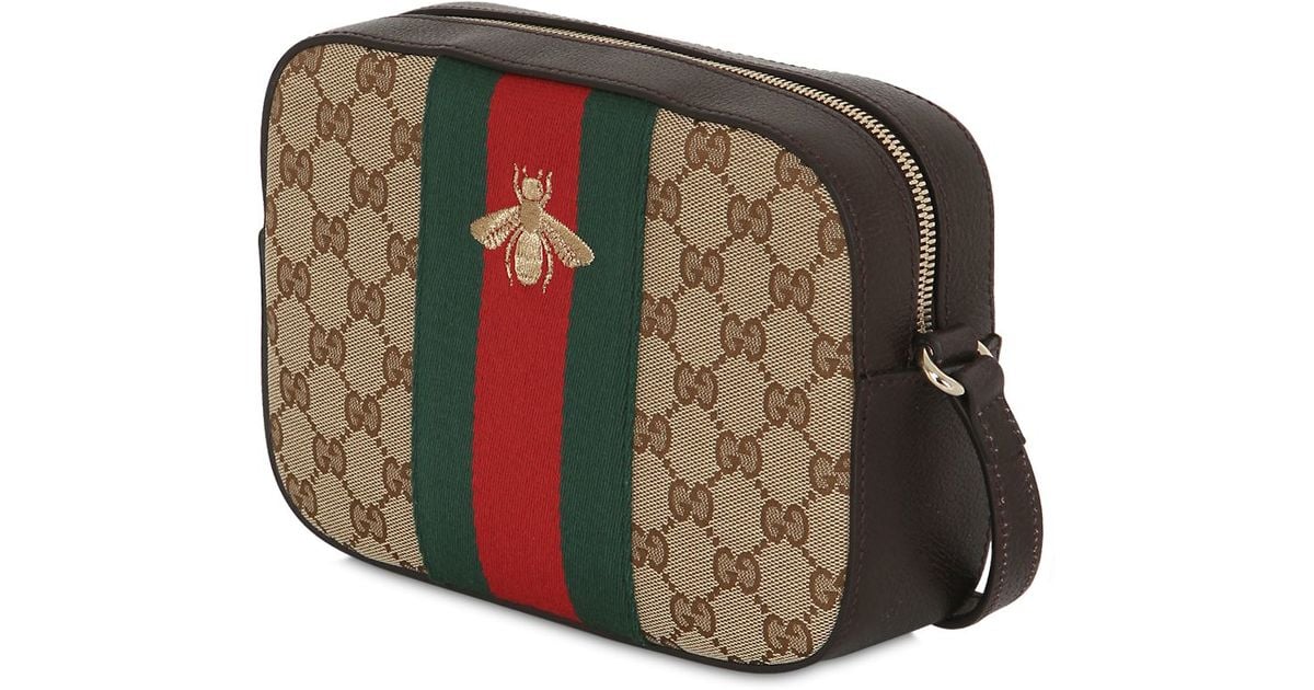 gucci bee messenger bag