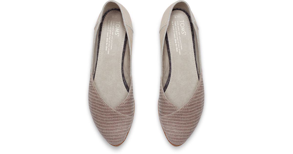 toms jutti neat flat