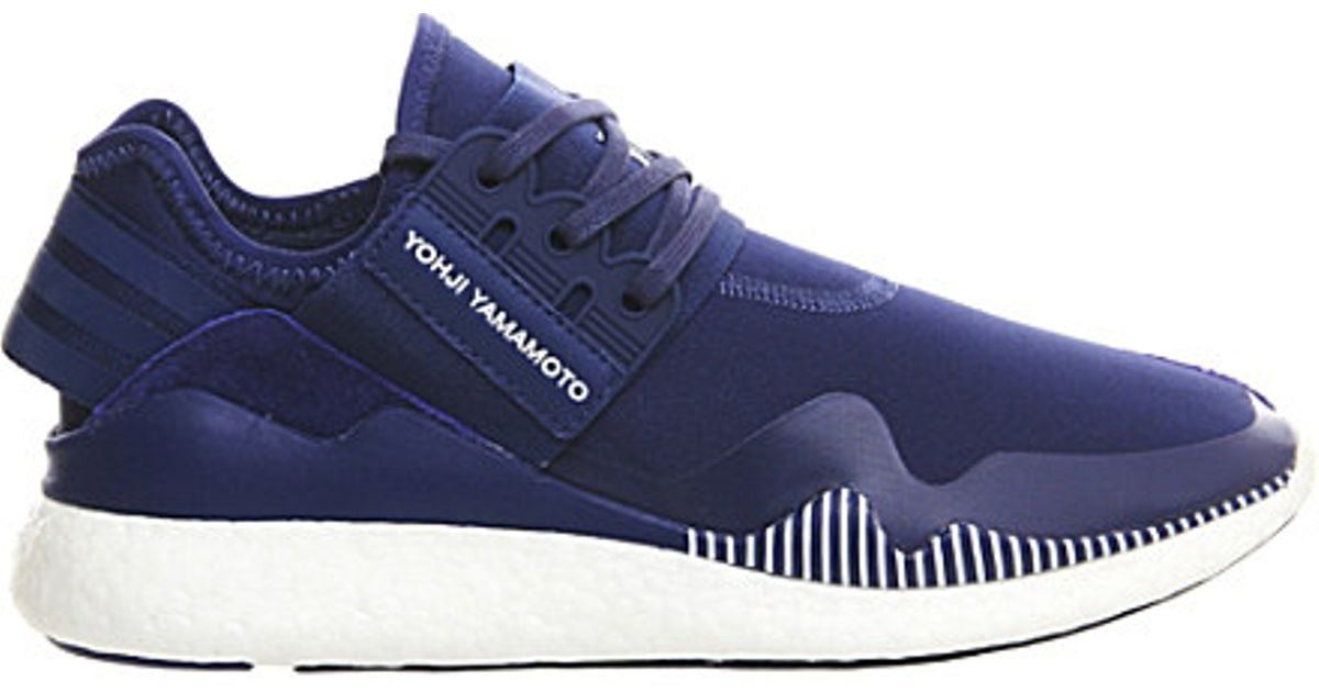 Y-3 Suede Y3 Boost Trainers in Blue for 