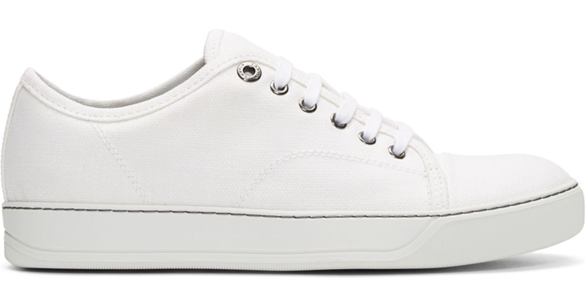 lanvin white sneakers