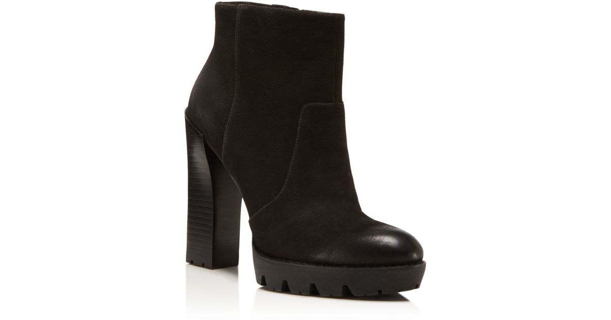 lug sole platform boots