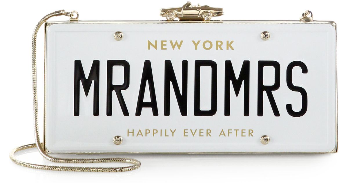kate spade bride clutch