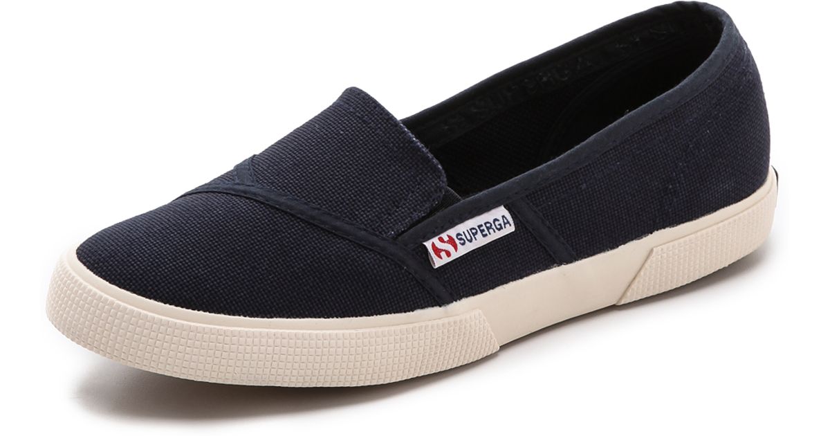 superga slip on shoes