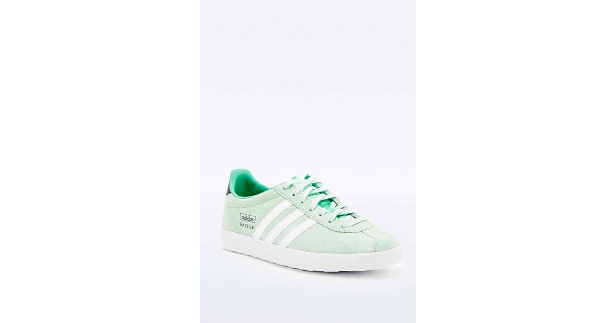 womens mint green gazelles