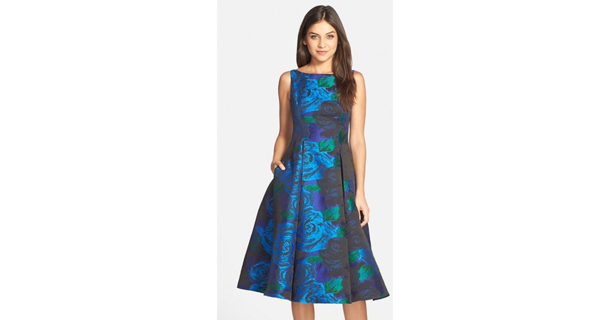 adrianna papell fit and flare