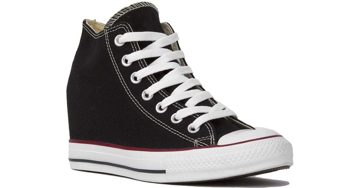 converse chuck taylor all star lux mid wedge