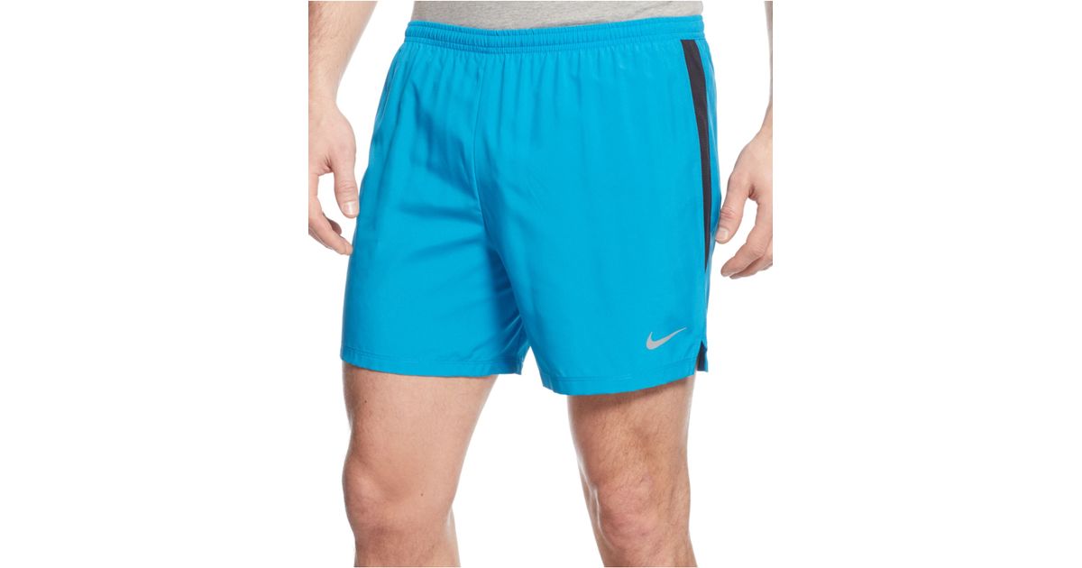 nike challenger shorts royal blue