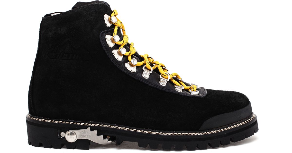 o Virgil Abloh Suede Hiking Boots 