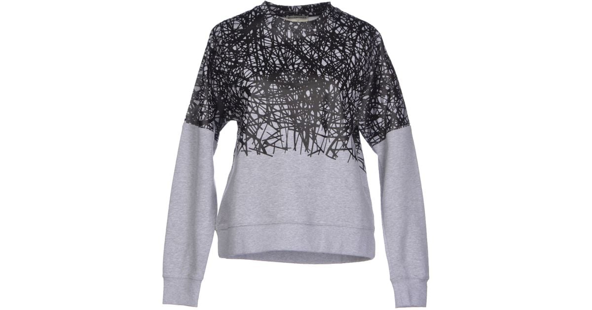 gray balenciaga sweater