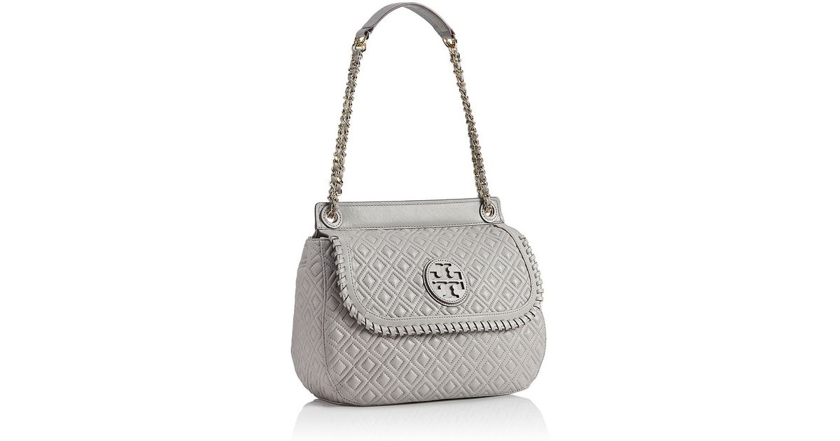 quilted saddle bag