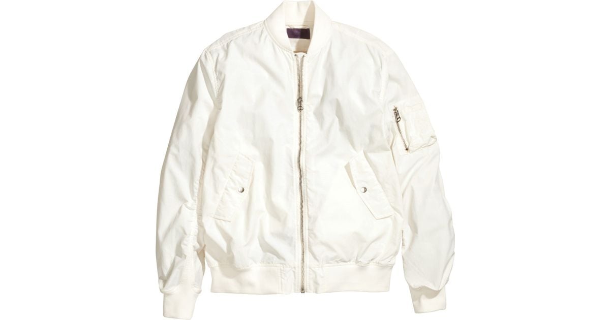 hm white coat