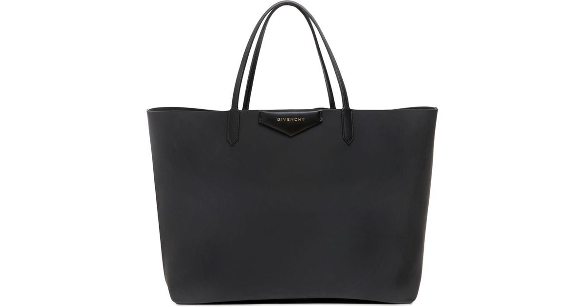 Givenchy Black Large Antigona Rubber Effect Tote Bag Givenchy Black Large Antigona Rubber Effect Tote Bag