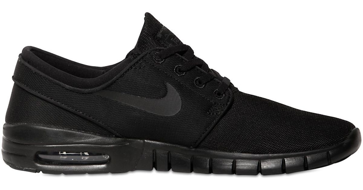 Lyst - Nike Stefan Janoski Air Max Sb Mesh Sneakers in Black for Men