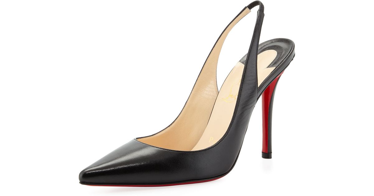 louboutin slingback shoes