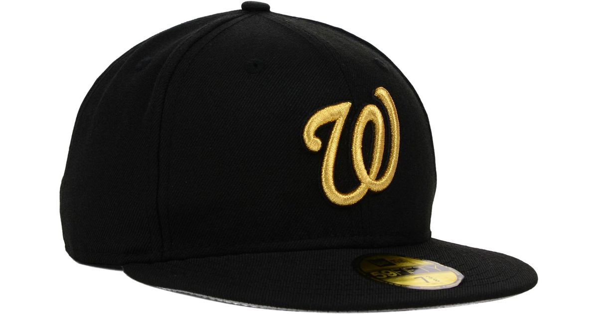 KTZ Washington Nationals Gold 59fifty 