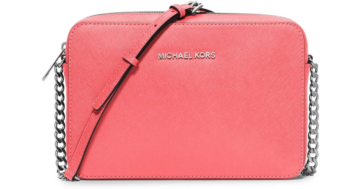 Michael kors coral crossbody Clearance