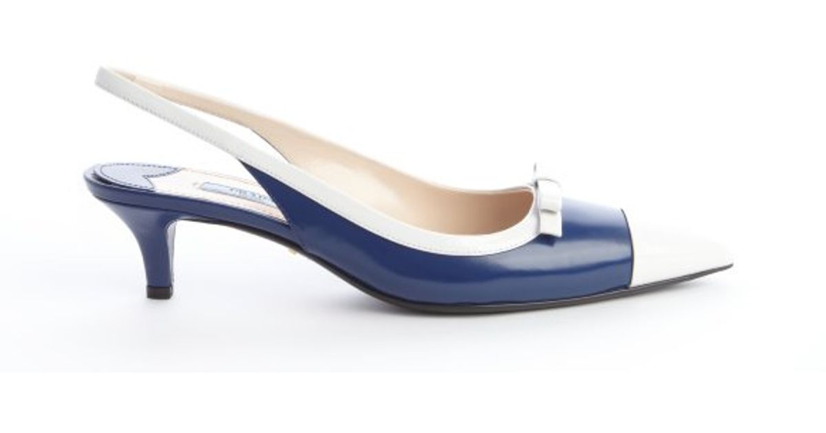 cobalt blue slingbacks