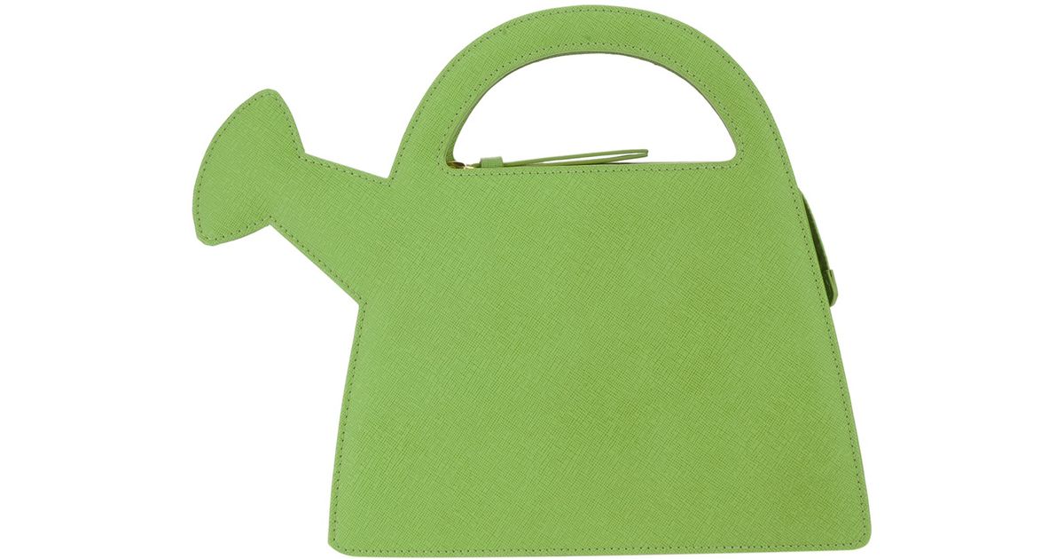 Lyst Boutique Moschino Watering Can Shoulder Bag In Green