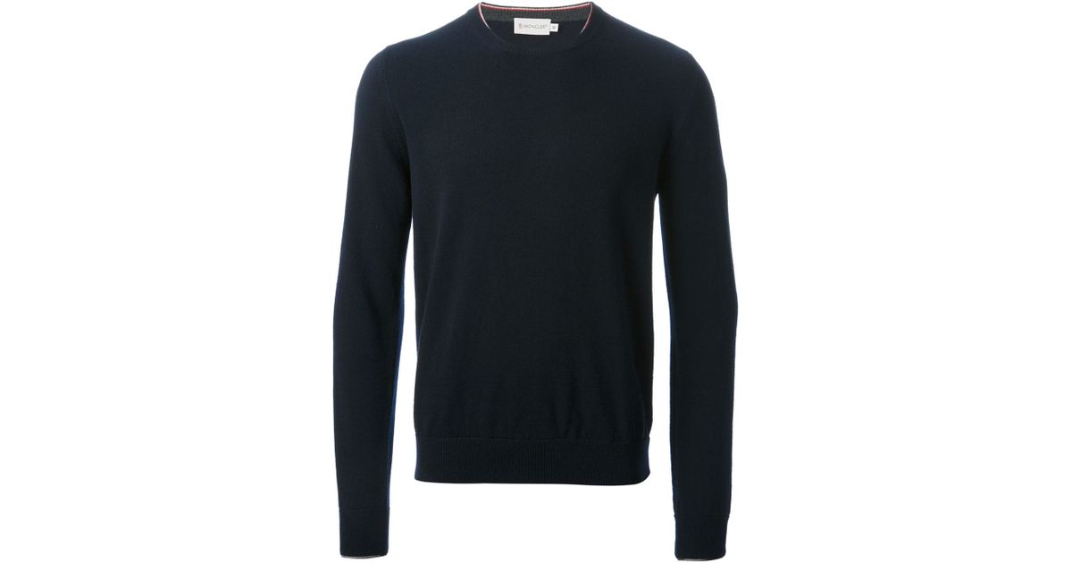 moncler crew neck jumper
