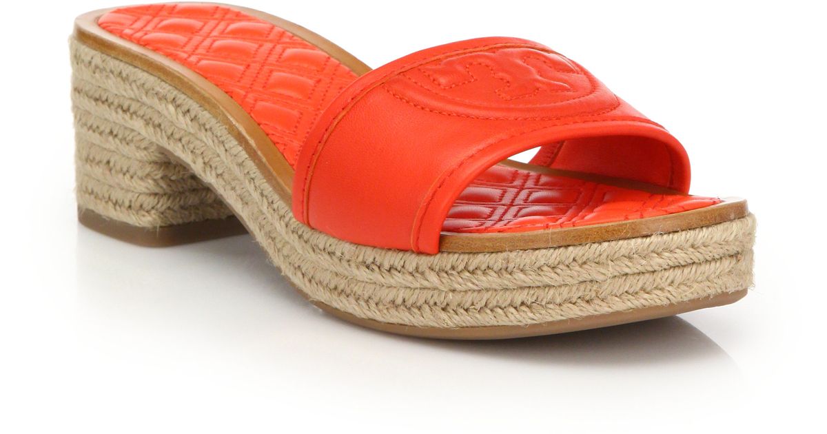 tory burch fleming espadrille