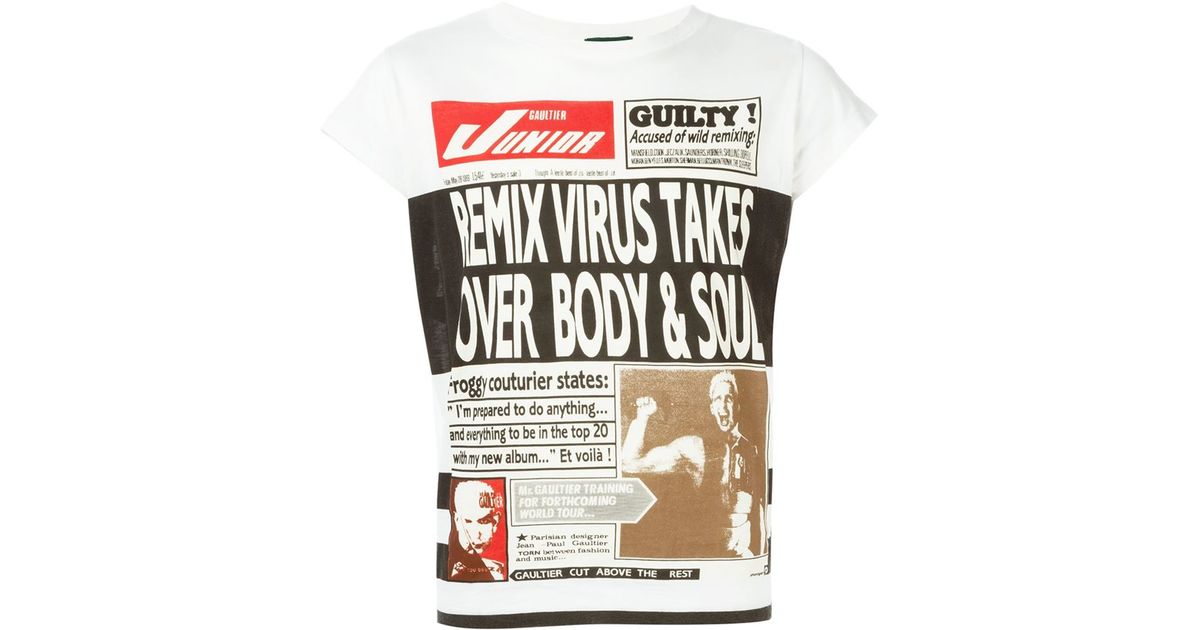 jean paul gaultier t shirt